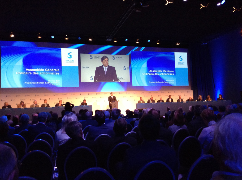 Solvay to hold 2023 Annual General Meeting Solvay