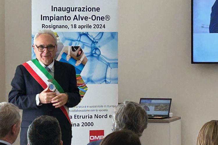 Rosignano Inauguration Solvay